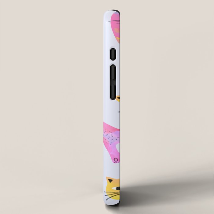 Rainbow Cats Pastel iPhone Case Gallery Image 2