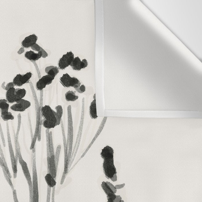 Minimalist wildflowers Wall Tapestry Gallery Image 3