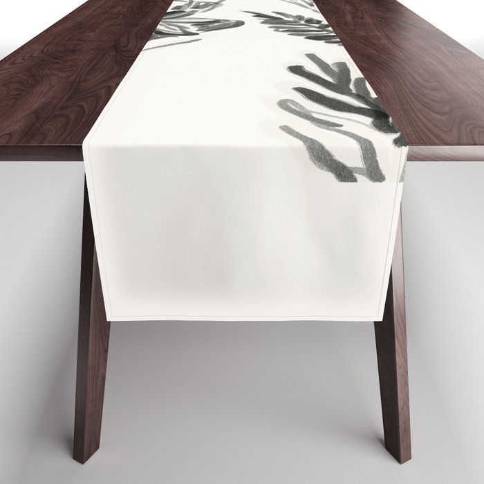 Minimalist wildflowers Table Runner Gallery Image 1