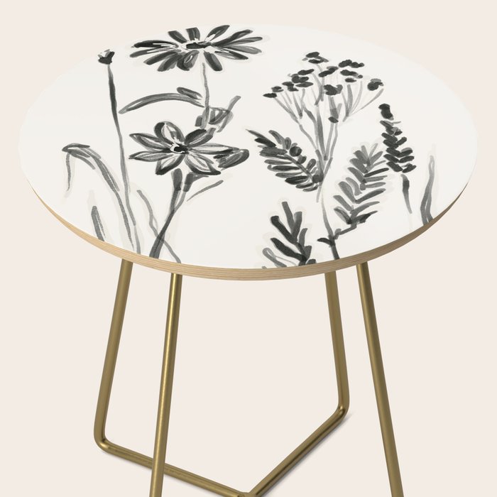 Minimalist wildflowers Side Table Gallery Image 2