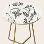 Minimalist wildflowers Side Table Gallery Image 2
