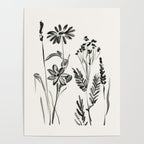 Minimalist wildflowers Poster Gallery Image 4
