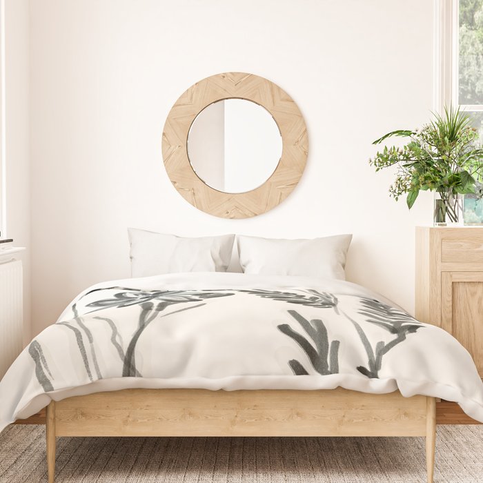 Minimalist wildflowers Duvet Cover Gallery Image 3