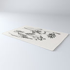 Minimalist wildflowers Rug Gallery Image 3