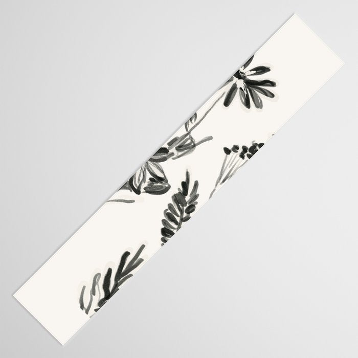 Minimalist wildflowers Table Runner Gallery Image 3