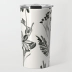 Minimalist wildflowers Travel Mug Gallery Image 1