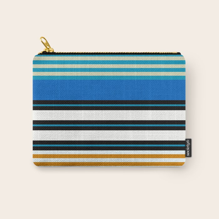 stripe pattern 05 Carry All Pouch Gallery Image 1