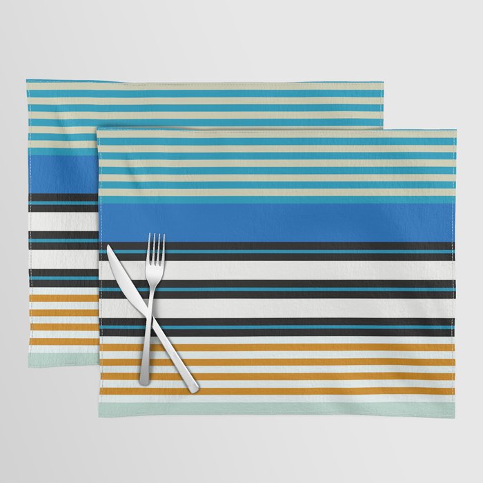 stripe pattern 05 Placemat Gallery Image 1