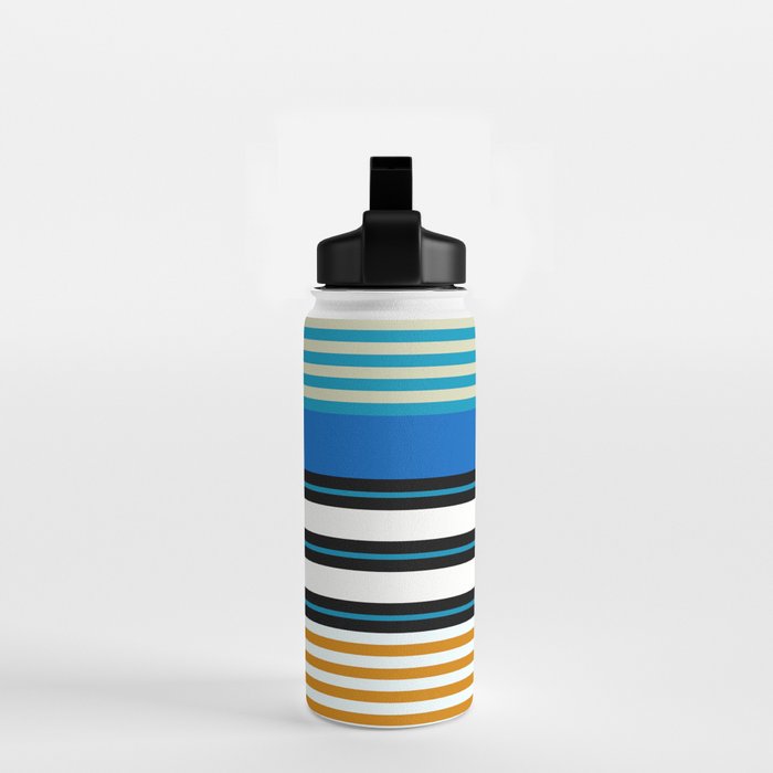 stripe pattern 05 Water Bottle Gallery Image 2