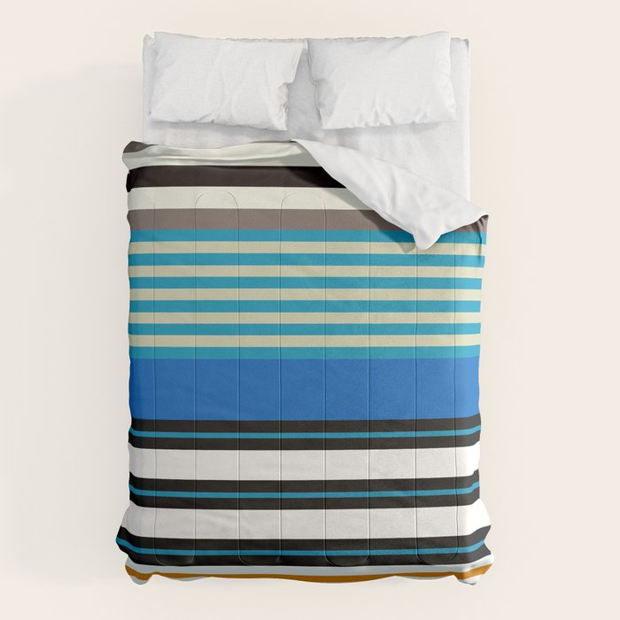 stripe pattern 05 Comforter Gallery Image 6