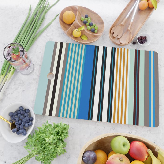 stripe pattern 05 Cutting Board Gallery Image 2
