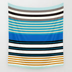 stripe pattern 05 Wall Tapestry Gallery Image 4