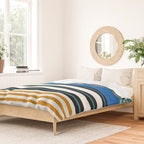 stripe pattern 05 Duvet Cover Gallery Image 2