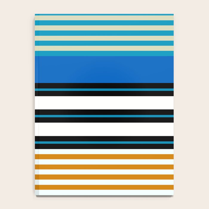 stripe pattern 05 Notebook Gallery Image 4