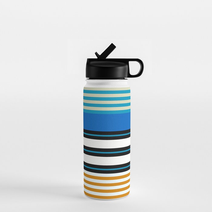 stripe pattern 05 Water Bottle Gallery Image 1