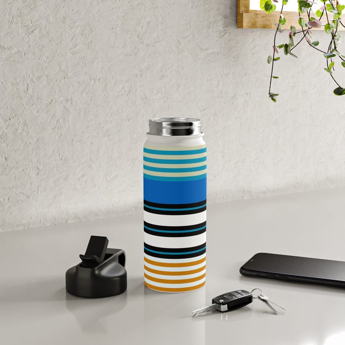 stripe pattern 05 Water Bottle Gallery Image 4
