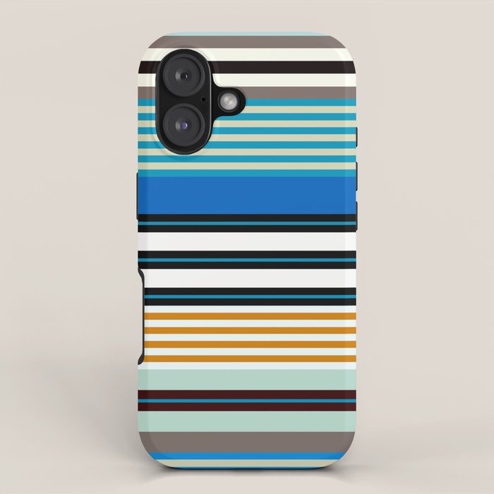 stripe pattern 05 iPhone Case Gallery Image 1
