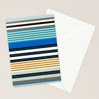 stripe pattern 05 Stationery Card Gallery Image 2