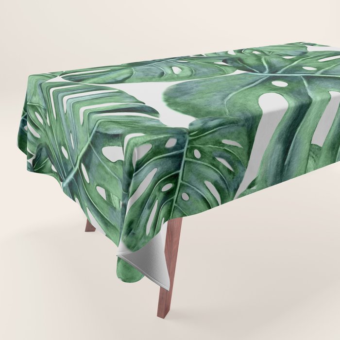 Monstera Tablecloth Gallery Image 1