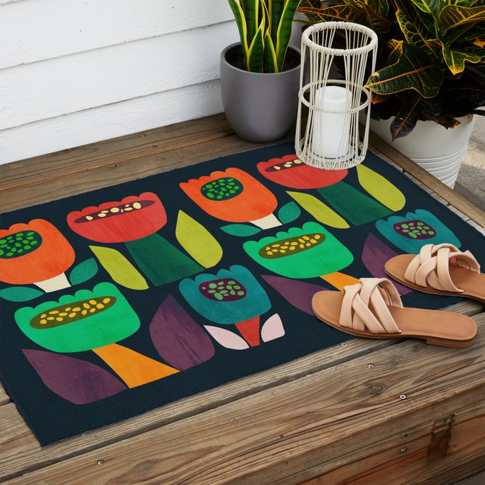 Flourish Outdoor Rug Gallery Image 2