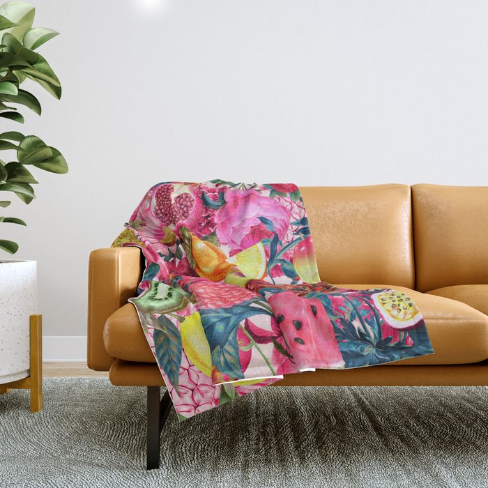 Fruit Garden II Throw Blanket Gallery Image 1