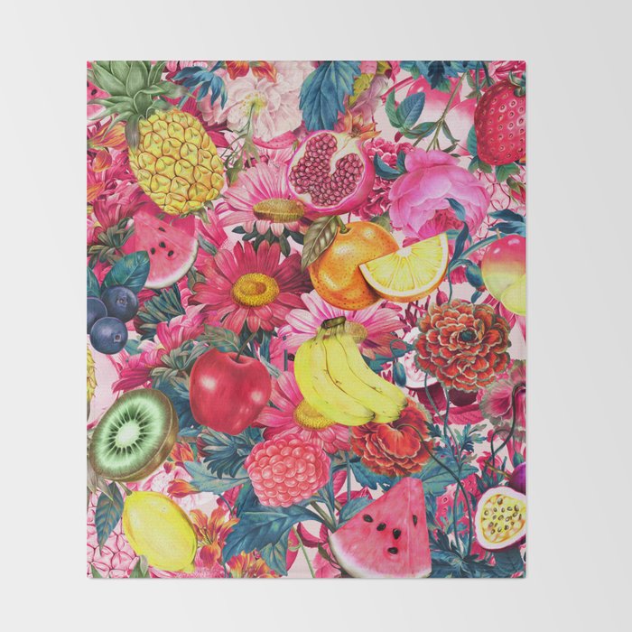 Fruit Garden II Throw Blanket Gallery Image 2