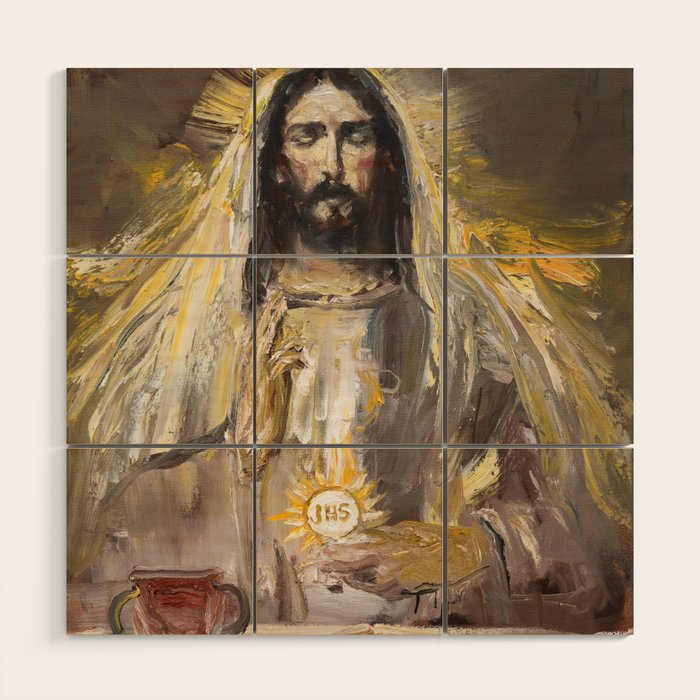The Most Holy Sacrament Wood Wall Art