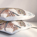 Battle of Hastings- Bayeux Tapestry King Harold Is Killed Arrow In Eye Pillow Sham Gallery Image 3