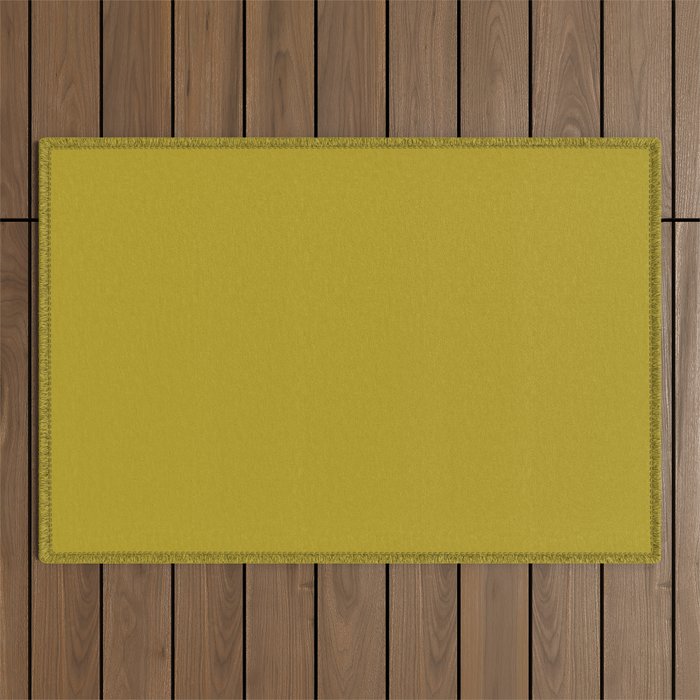 Autumn Yellow Chartreuse Outdoor Rug Gallery Image 1