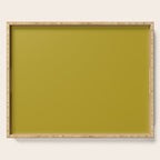 Autumn Yellow Chartreuse Serving Tray Gallery Image 1