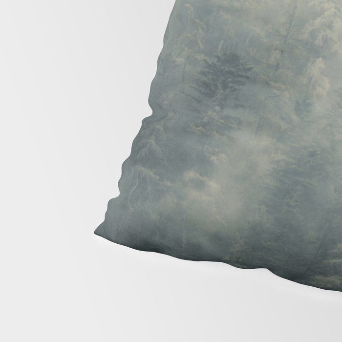 Misty Pine Forest 2 Pillow Sham Gallery Image 4