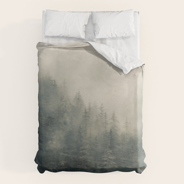 Misty Pine Forest 2 Duvet Cover Gallery Image 6