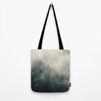 Misty Pine Forest 2 Tote Bag Gallery Image 2