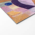 Blue Geometric Cubist Abstract Desin Welcome Mat Gallery Image 2
