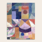Blue Geometric Cubist Abstract Desin Notebook Gallery Image 4