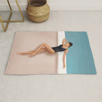 At the pool Rug Gallery Image 1