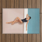 At the pool Outdoor Rug Gallery Image 1