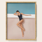 At the pool Serving Tray Gallery Image 1