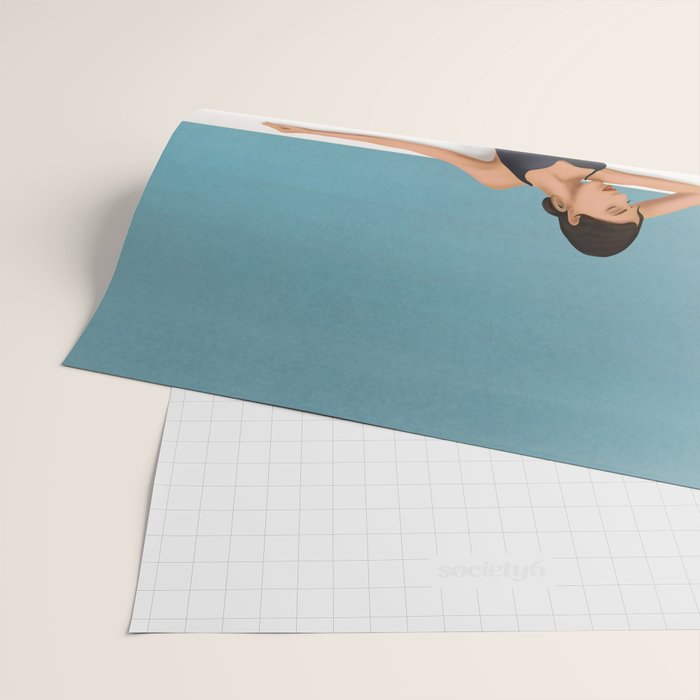 At the pool Wrapping Paper Gallery Image 2