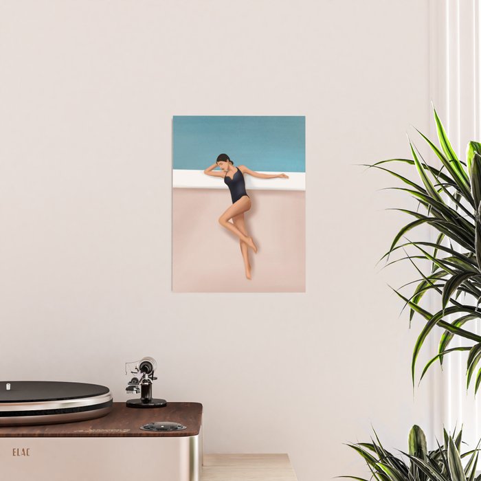At the pool Poster Gallery Image 2