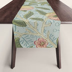 William Morris Vintage Fruit Slate Thyme Table Runner Gallery Image 1