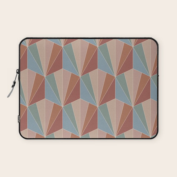 Gisela Color Block Pattern XV Laptop Sleeve Gallery Image 1