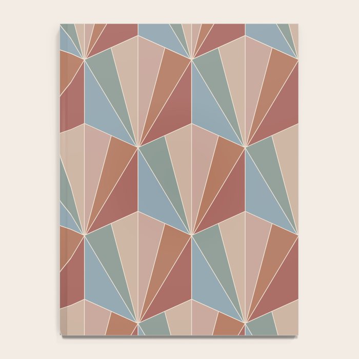 Gisela Color Block Pattern XV Notebook Gallery Image 4