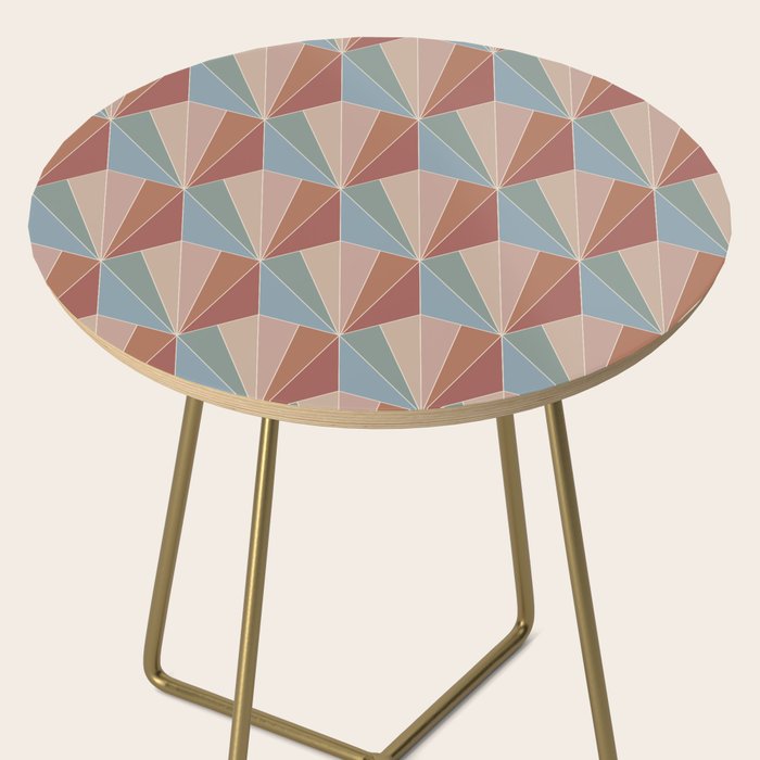 Gisela Color Block Pattern XV Side Table Gallery Image 2