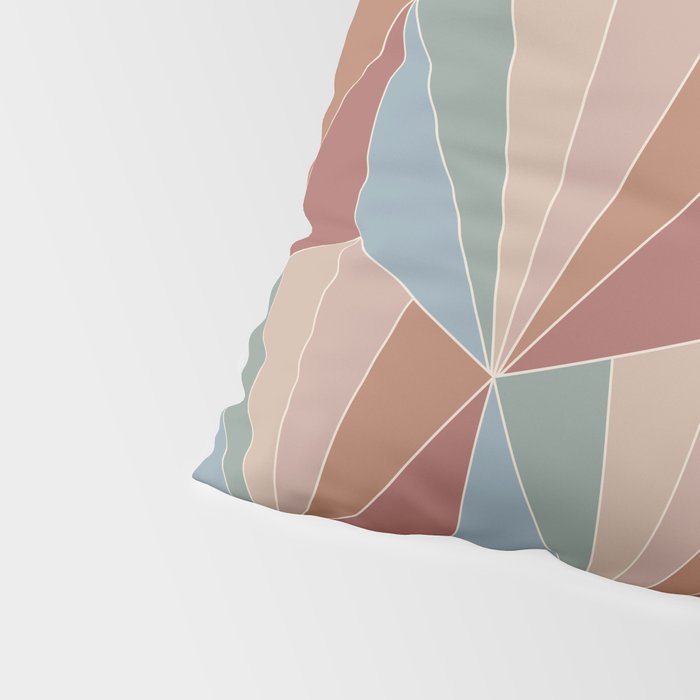 Gisela Color Block Pattern XV Pillow Sham Gallery Image 4