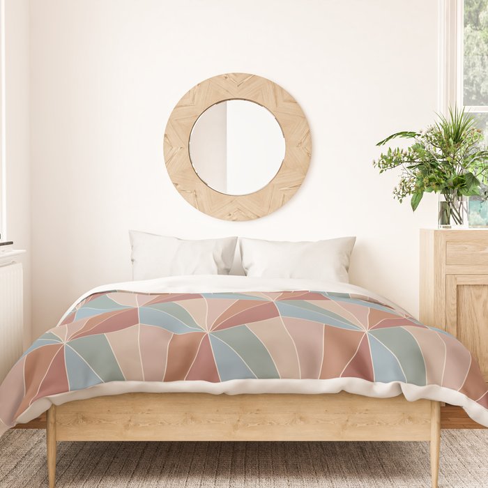 Gisela Color Block Pattern XV Duvet Cover Gallery Image 3