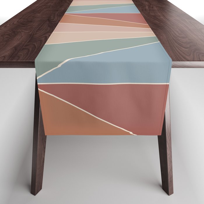 Gisela Color Block Pattern XV Table Runner Gallery Image 1