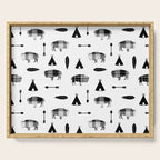 Buffalo Tribe Serving Tray Gallery Image 1