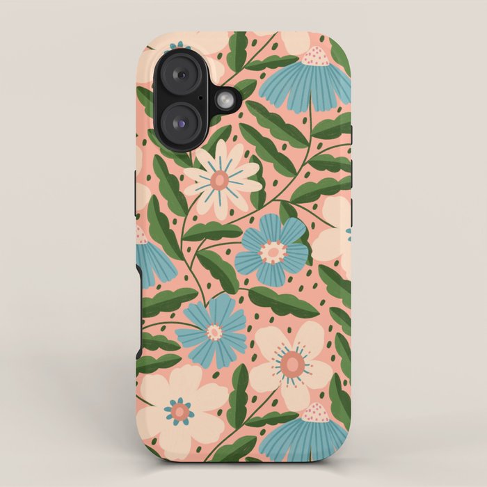 Flower Garden - Peach  iPhone Case Gallery Image 1
