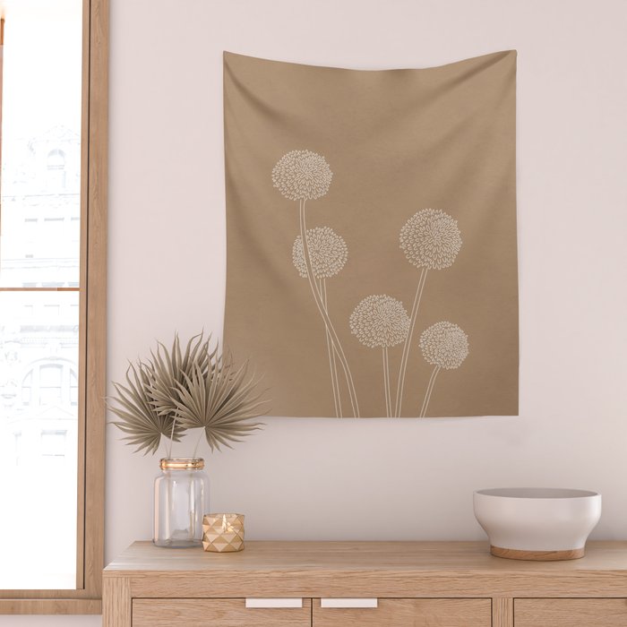 Dandelions 5 Wall Tapestry Gallery Image 2